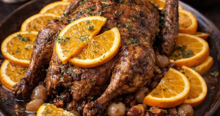 Aylesbury Duck with Orange Sauce (Aylesbury-Ente mit Orangensauce)