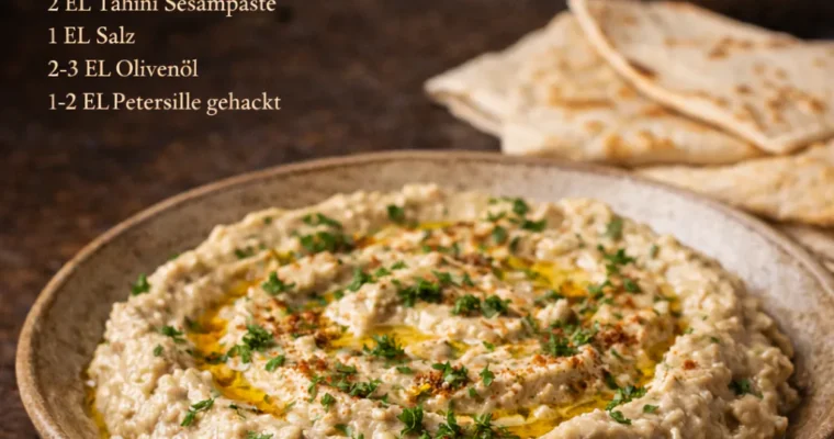 Baba Ghanoush (Auberginen-Dip)
