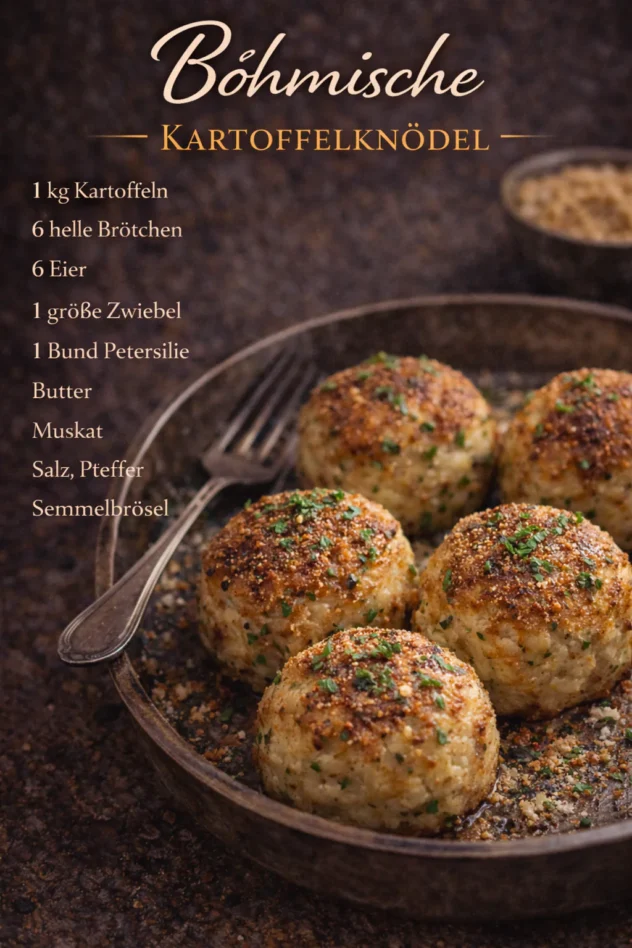 Böhmische Kartoffelknödel