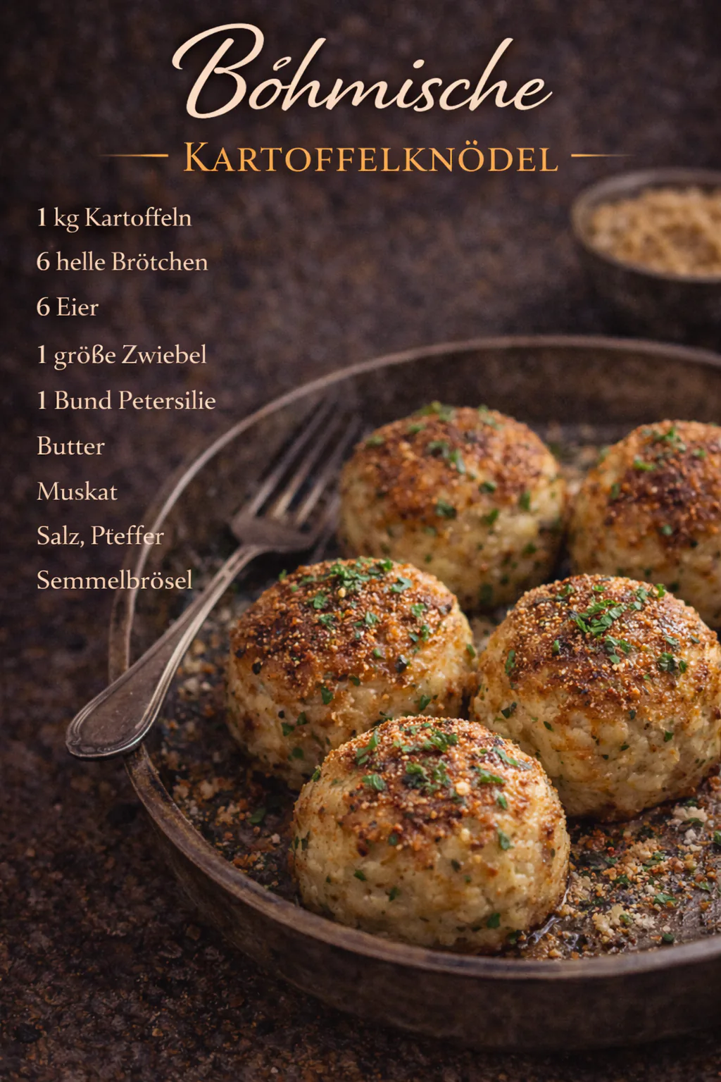 Böhmische Kartoffelknödel