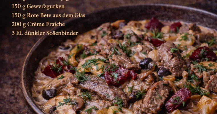 Boeuf Stroganoff