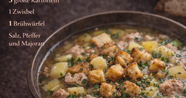 Cesnecka (Knoblauchsuppe)