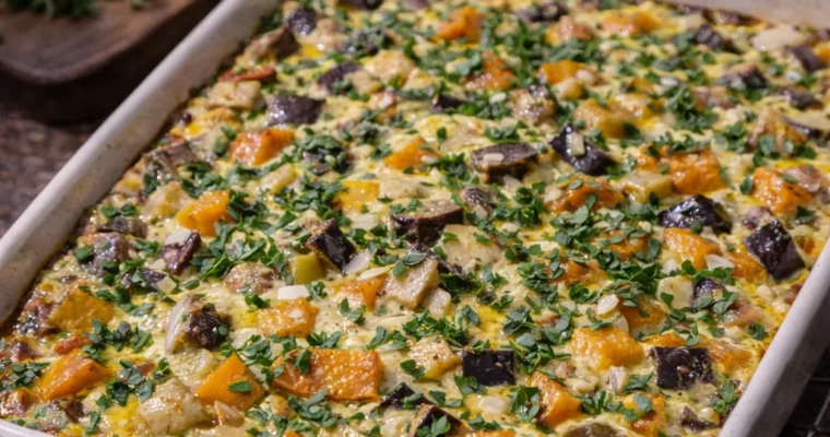 Armenisches Omelette mit Mazun