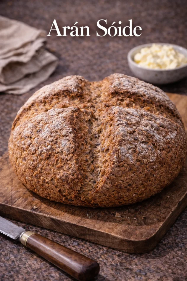 Arán Sóide (Brown Soda Bread)