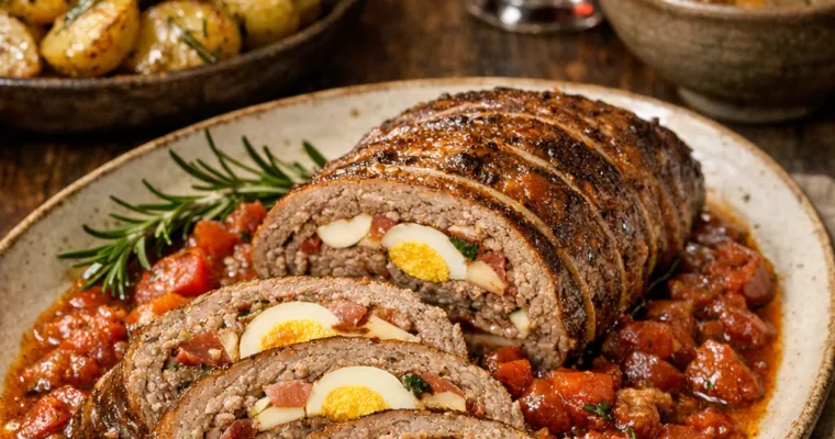 Farsumagru (Sizilianischer Rinderrollbraten)