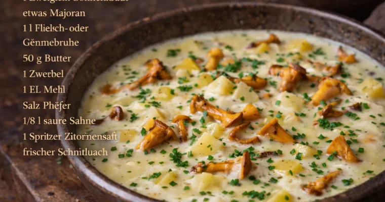 Hrvatska krompirčorba (Kroatische Kartoffelsuppe)
