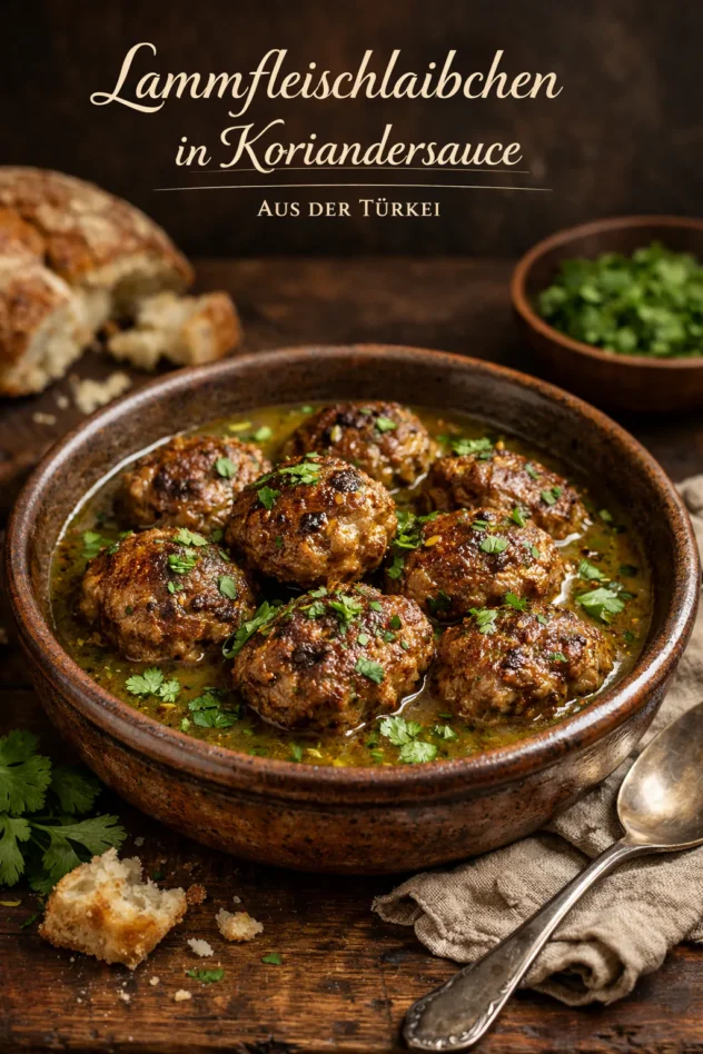 Lammfleischlaibchen In Koriandersauce