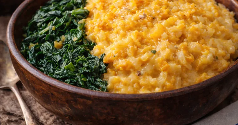 Nhopi (Maisbrei mit Kürbis)