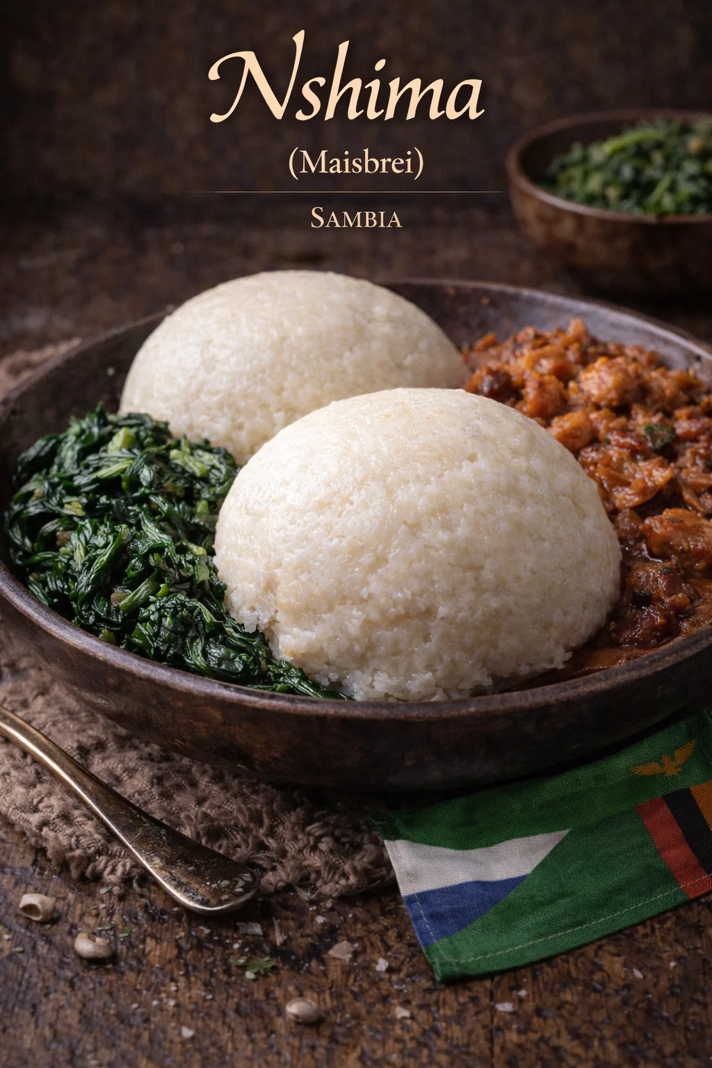 Nshima (Maisbrei)
