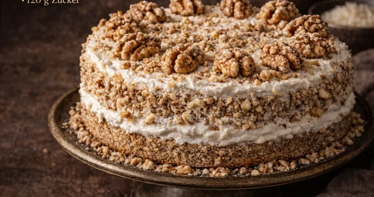 Nuss-Sahne Torte