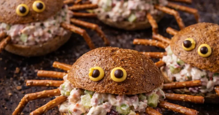 Spinnen-Brötchen