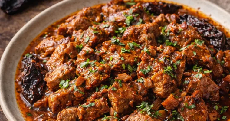 Ternera en Adobo (Kalbfleisch in Adobo-Soße)