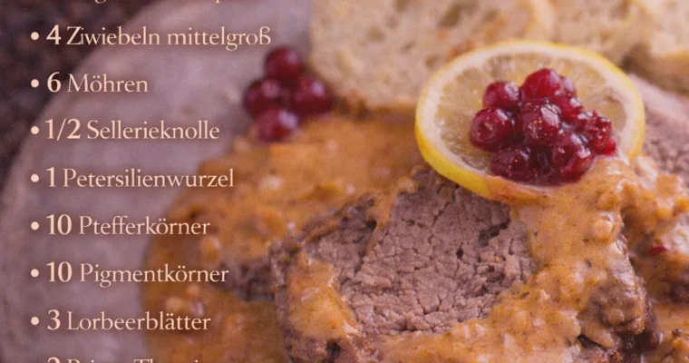 Tschechischer Lendenbraten für festliche Anlässe