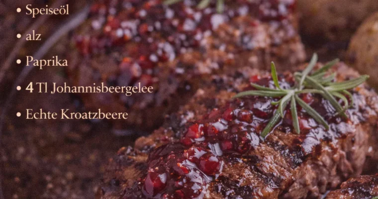 Tschechoslowakische Wildjäger-Steaks