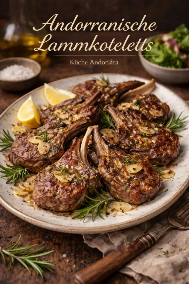 Andorranische Lammkoteletts
