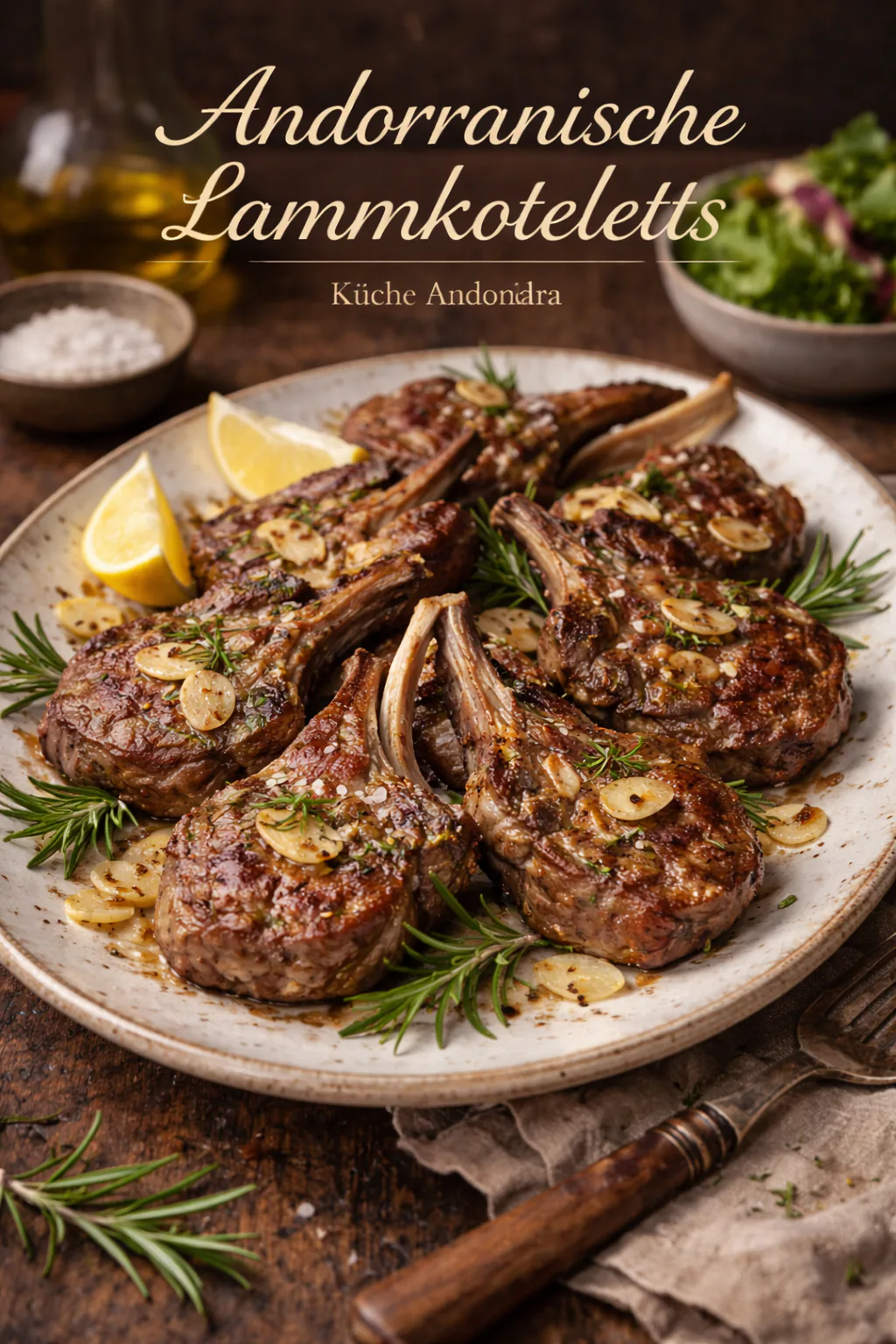 Andorranische Lammkottelets