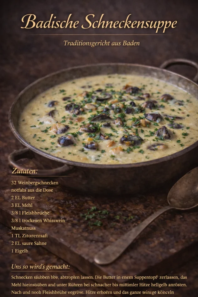 Badische Schneckensuppe