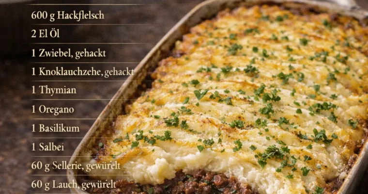 Cottage Pie (Hackfleischauflauf)
