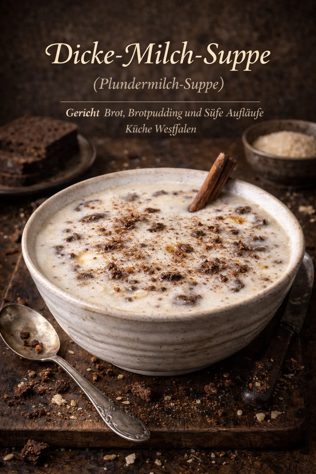 Dicke-Milch-Suppe (Plundermilch-Suppe)