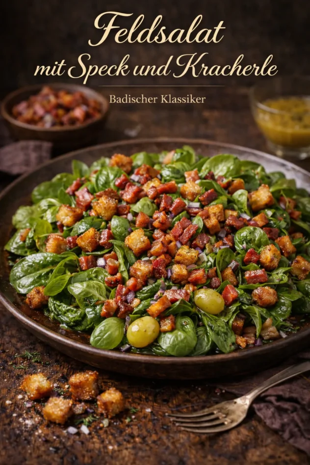 Feldsalat Mit Speck Und Kracherle