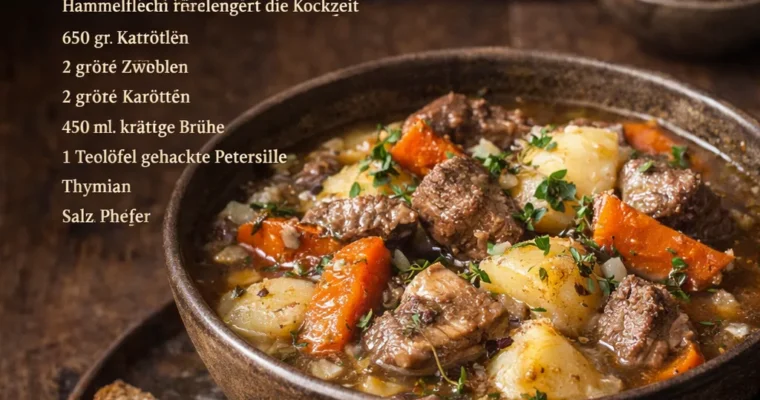 Stobhach Gälach (Irish Stew)