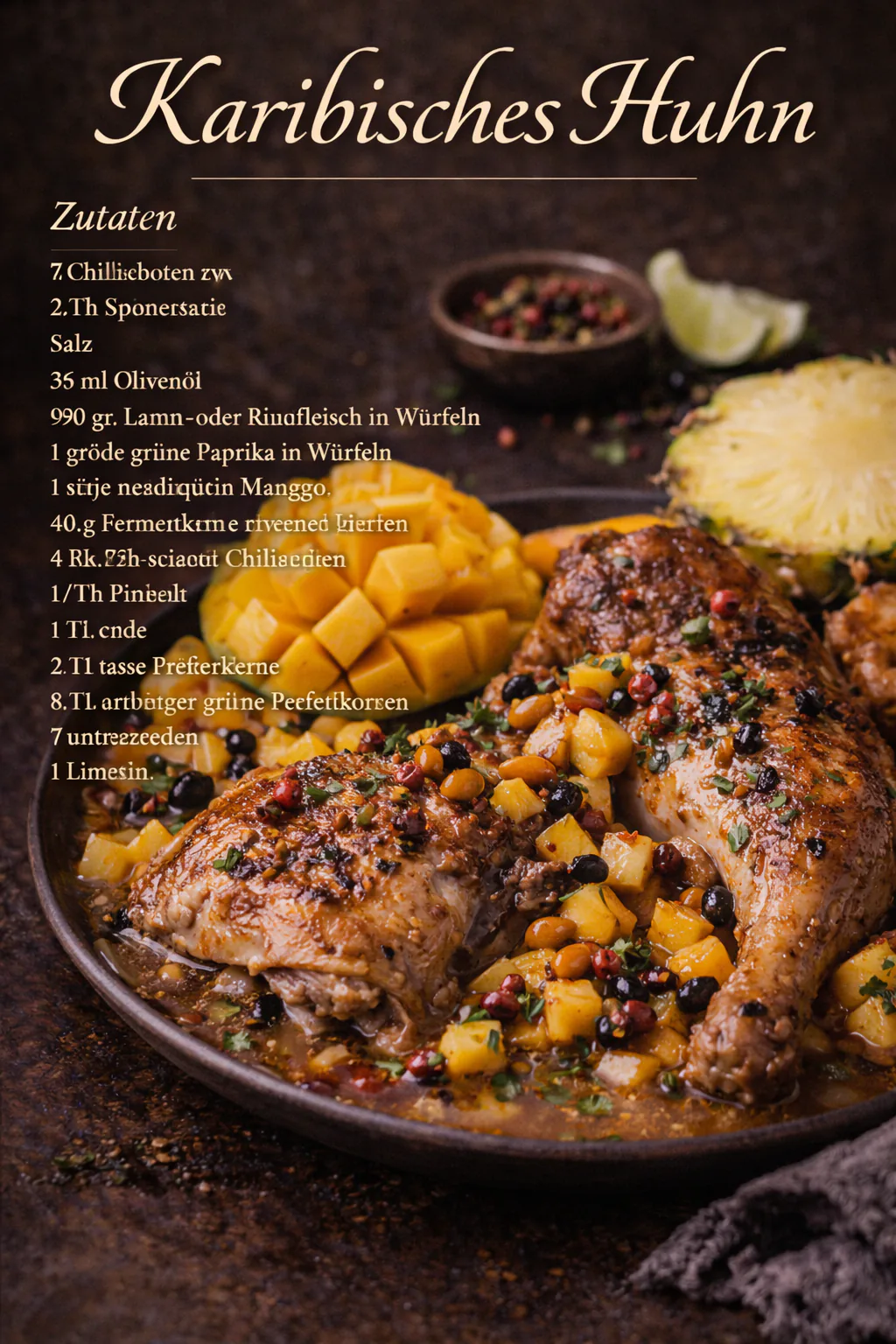 Karibisches Huhn
