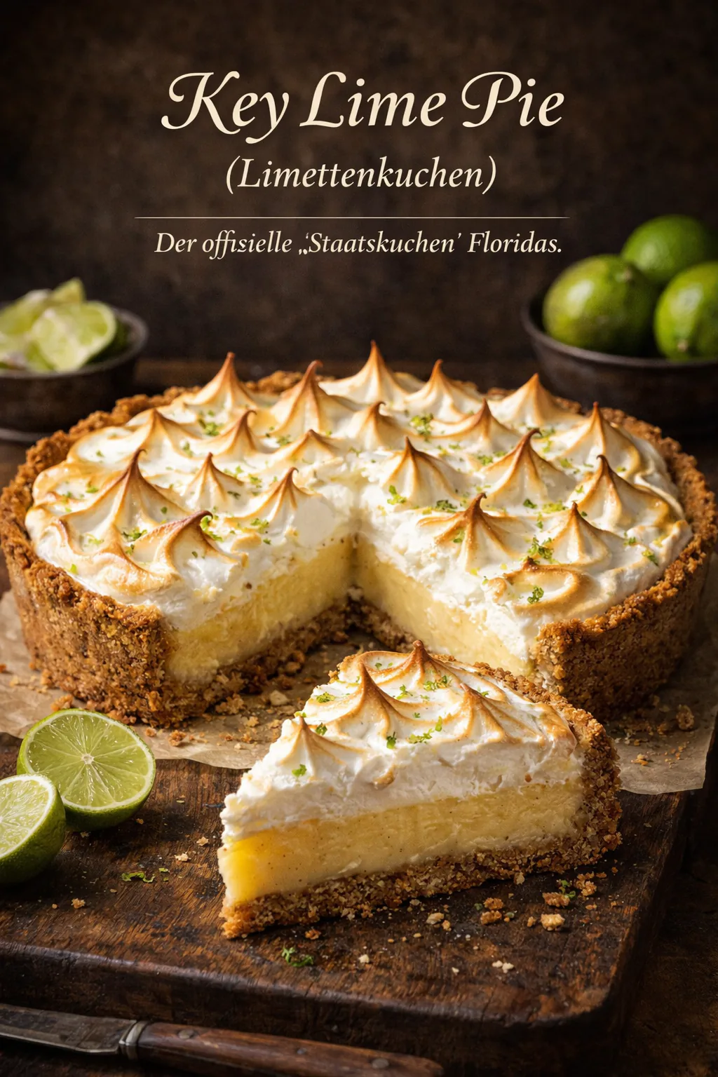 Key Lime Pie (Limettenkuchen)