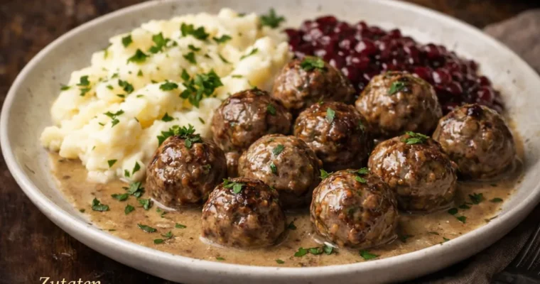 Köttbullar (Schwedische Fleischbällchen)