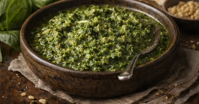 Pesto alla Genovese (Basilikumpesto)