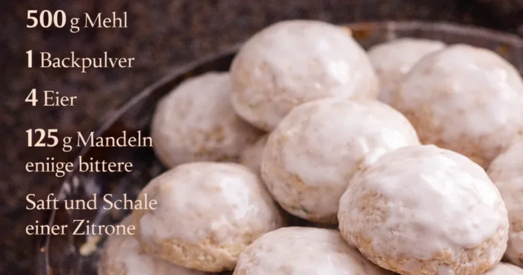 Pommersche weiße Pfeffernüsse