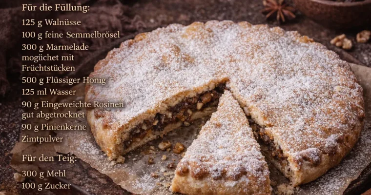 Spongata (Weihnachtskuchen)