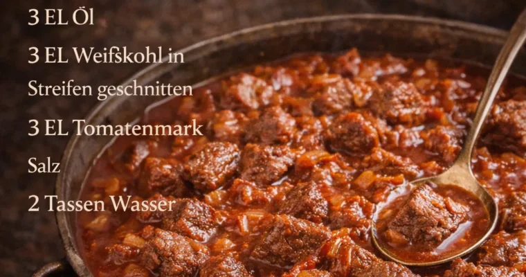Tsebhi Zegni (Rindfleisch-Eintopf)