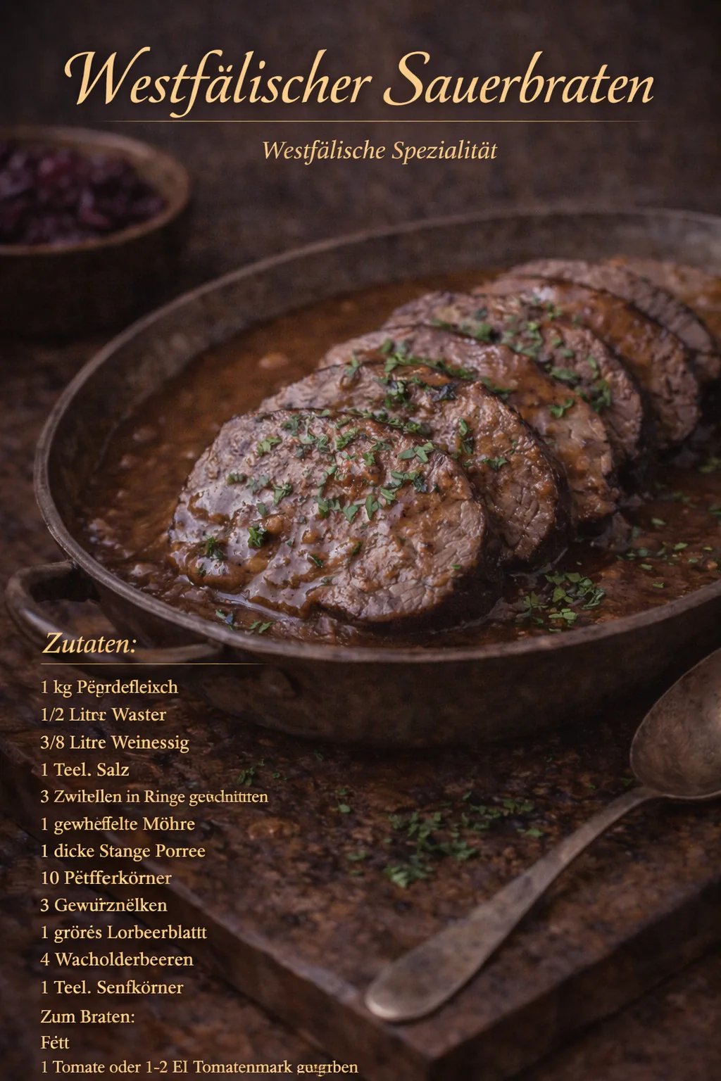 Westfälischer Sauerbraten