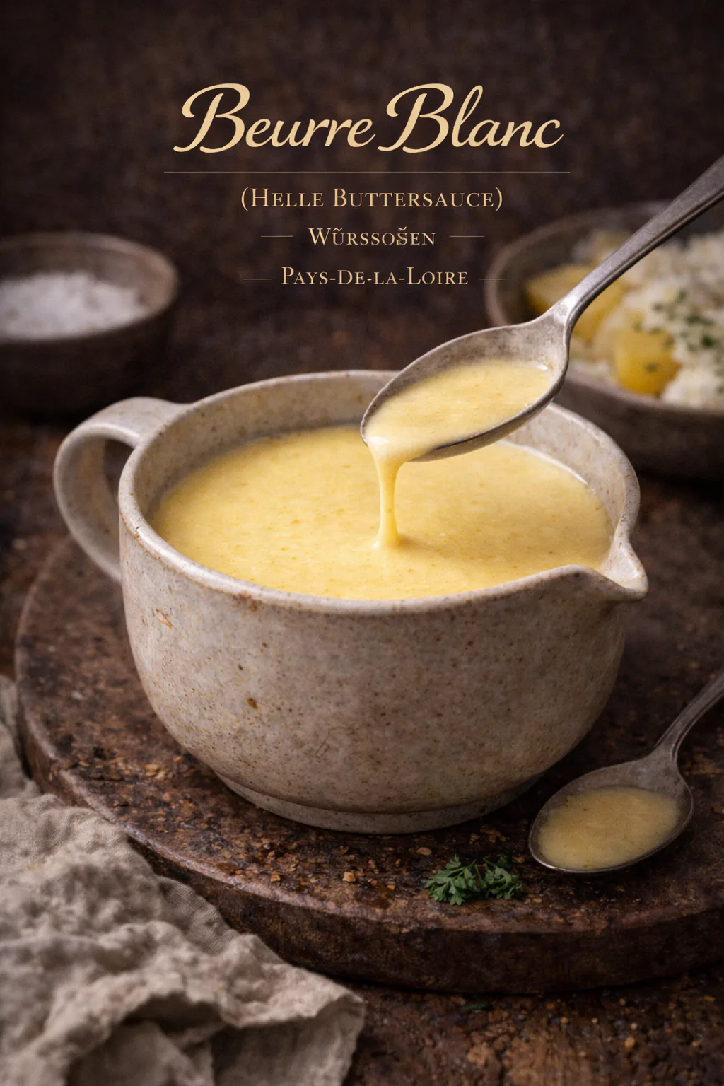 Beurre Blanc (Helle Buttersauce)