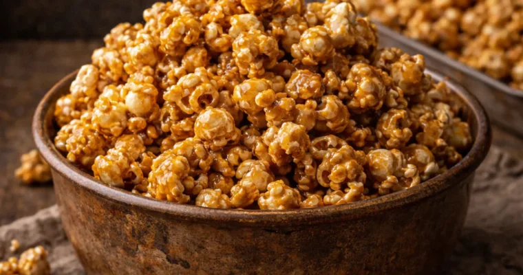 Caramel Popcorn (Karamelisiertes Popcorn)