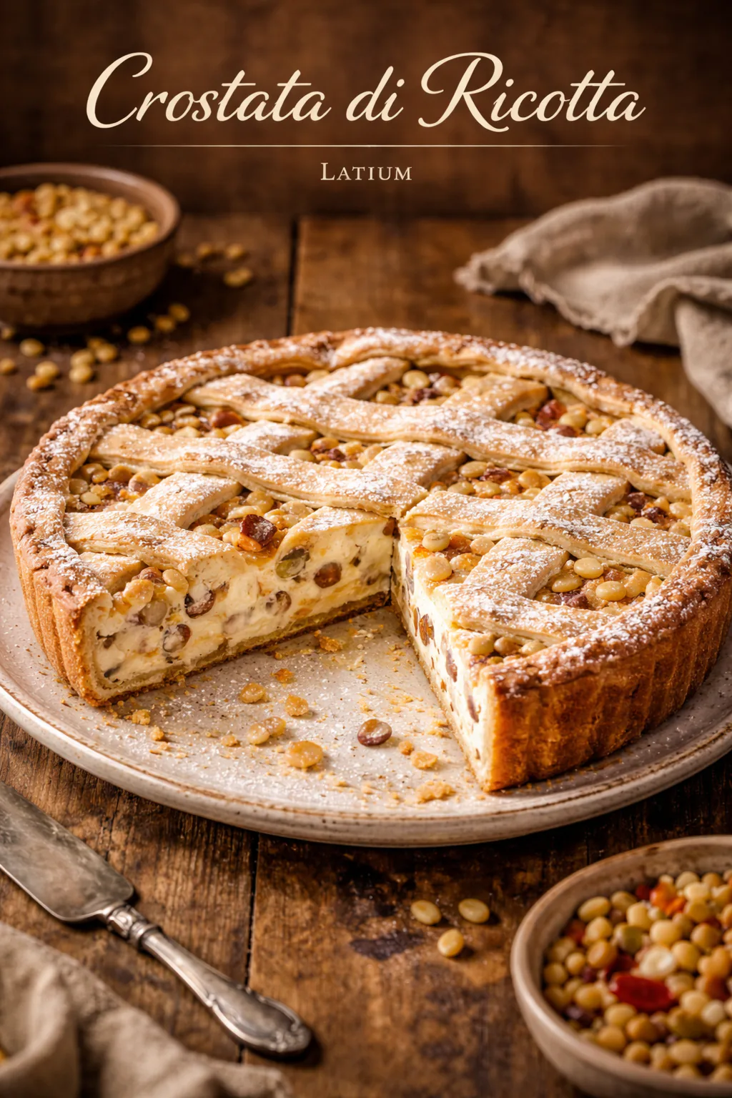 Crostata di Ricotta (Ricottakuchen)