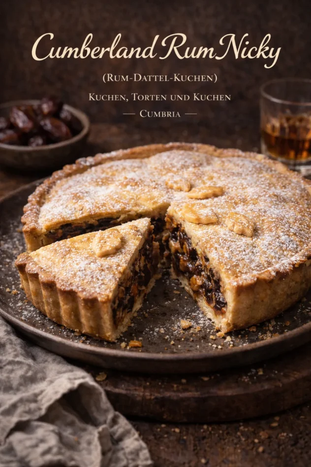 Cumberland Rum Nicky Rum Dattel Kuchen