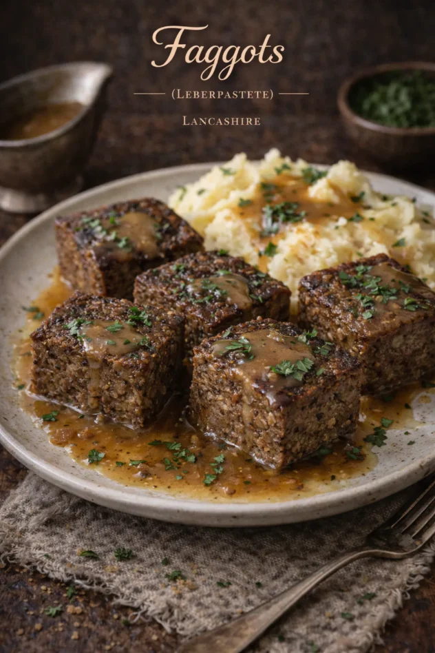 Faggots Leberpastete