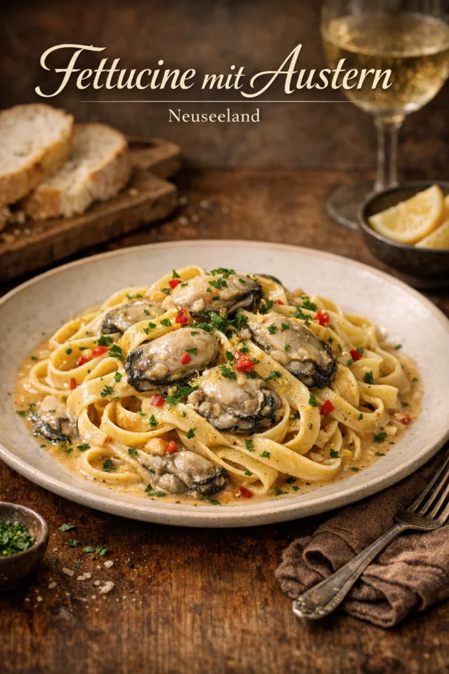Fettucine mit Austern