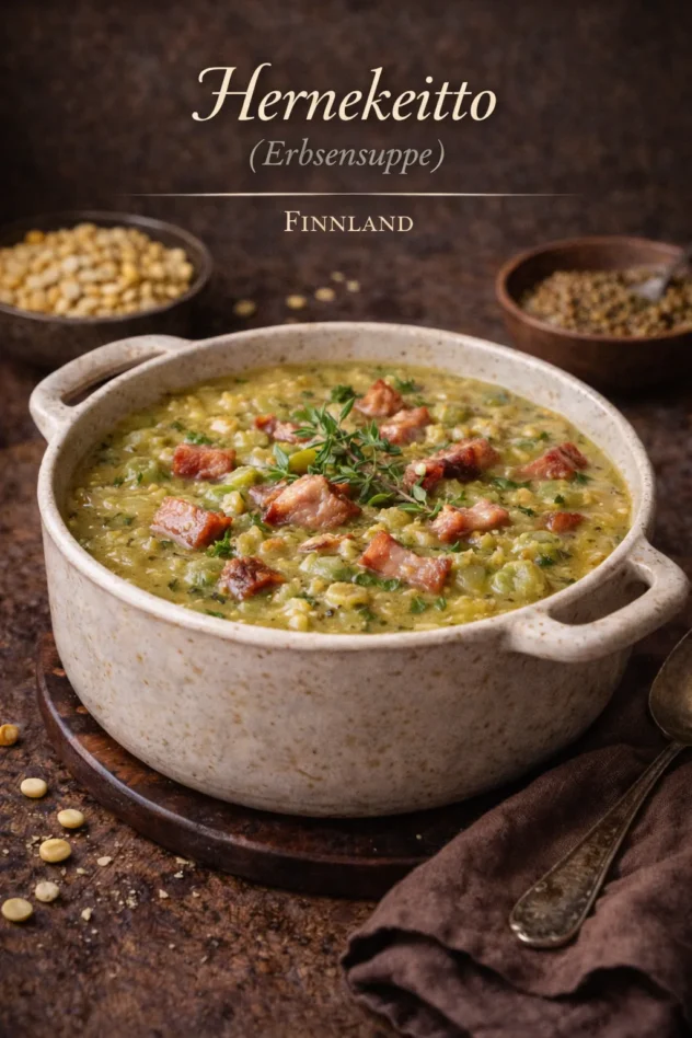 Hernekeitto Erbsensuppe
