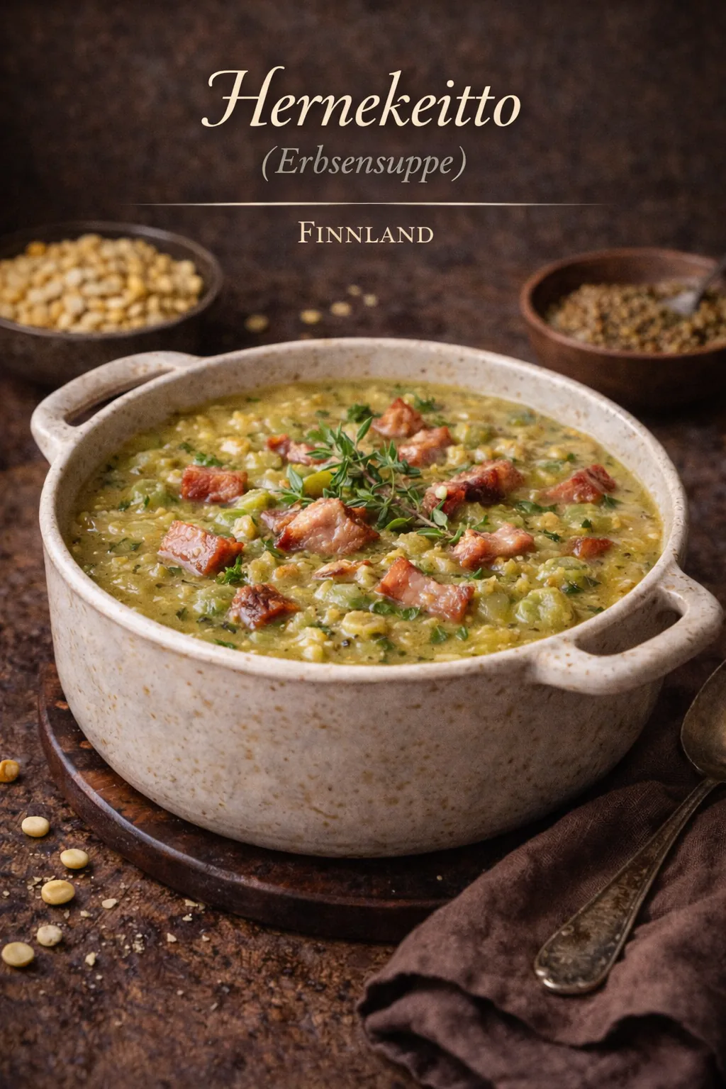 Hernekeitto (Erbsensuppe)