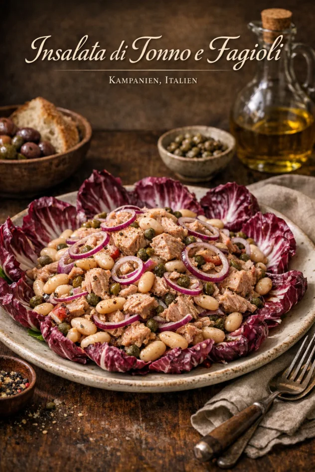 Insalata di Tonno e Fagioli (Thunfischsalat mit weißen Bohnen)