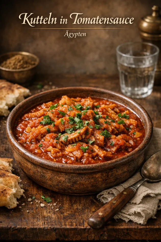 Kutteln in Tomatensauce