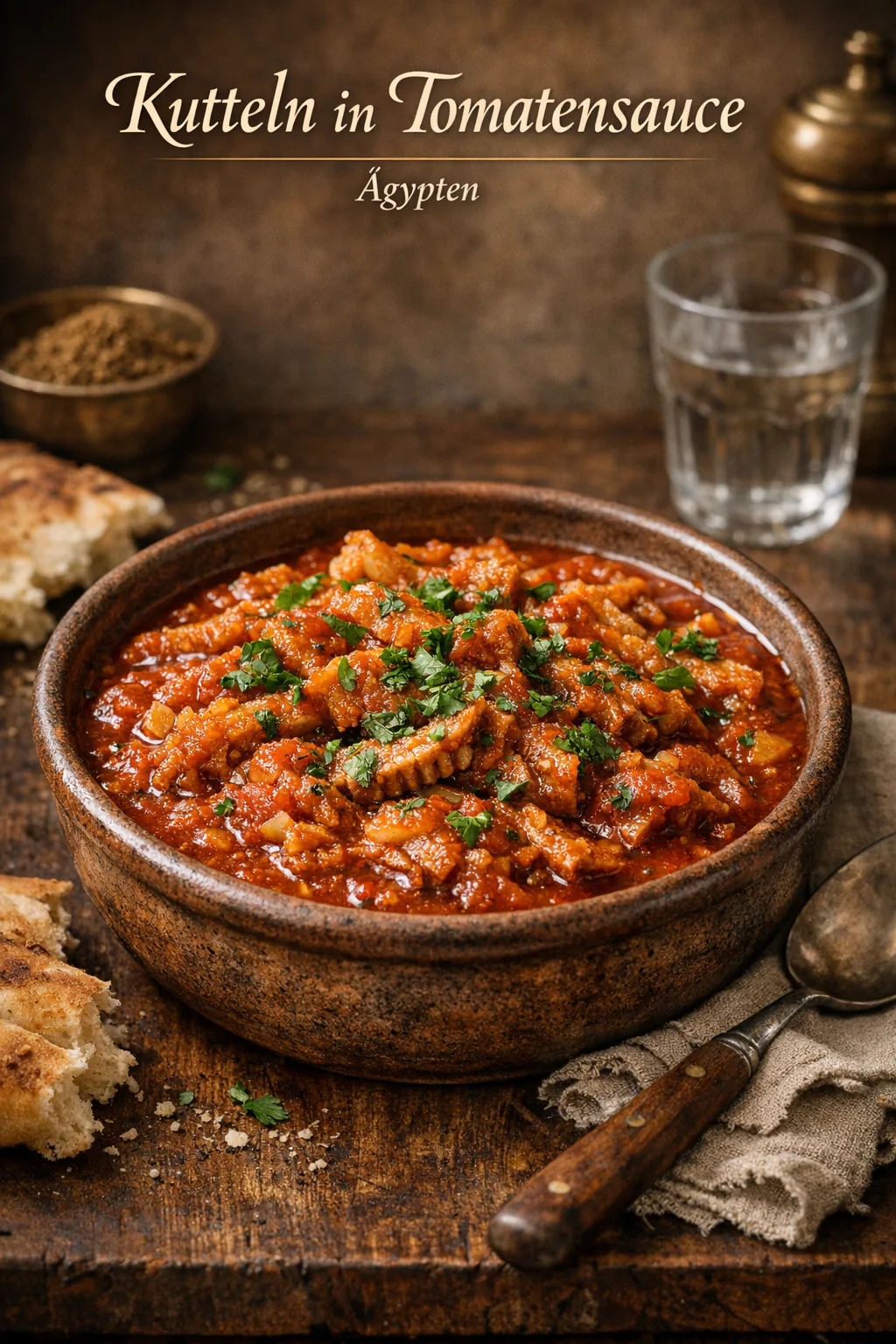 Kutteln in Tomatensauce