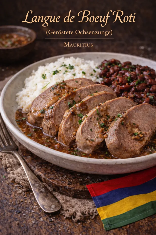 Langue De Boeuf Roti Geroestete Ochsenzunge