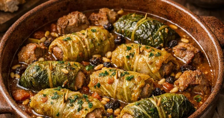 Lomo con col (Schweinelende mit Kohl)