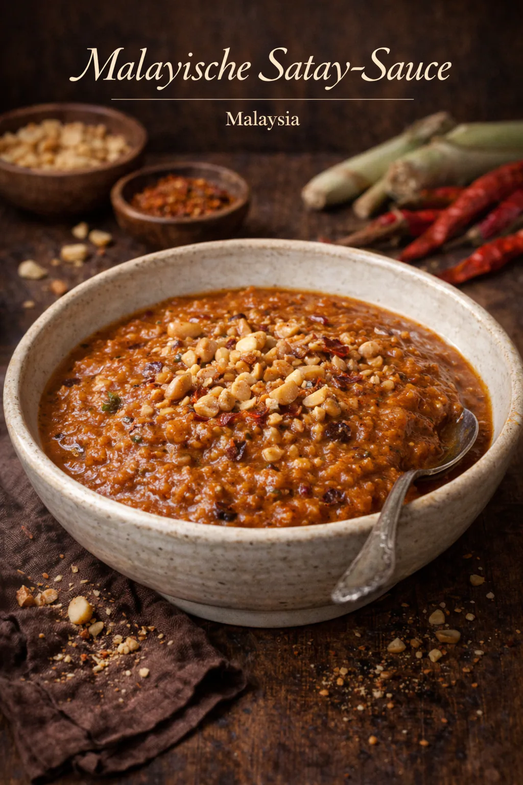 Malayische Satay-Sauce