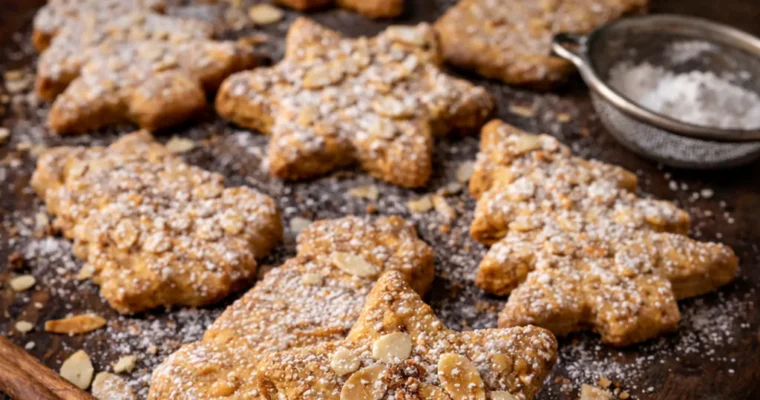 Mandel-Kichelchen (Mandelspekulatius)