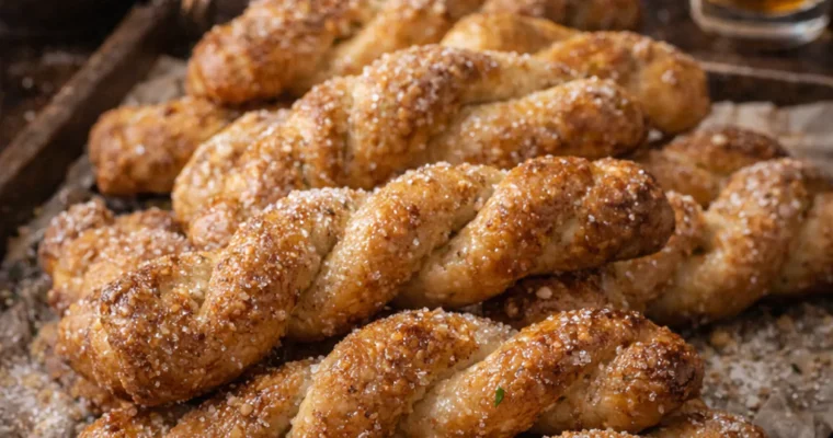 Northumberland Twists (Süßes Hefegebäck mit Sherry)