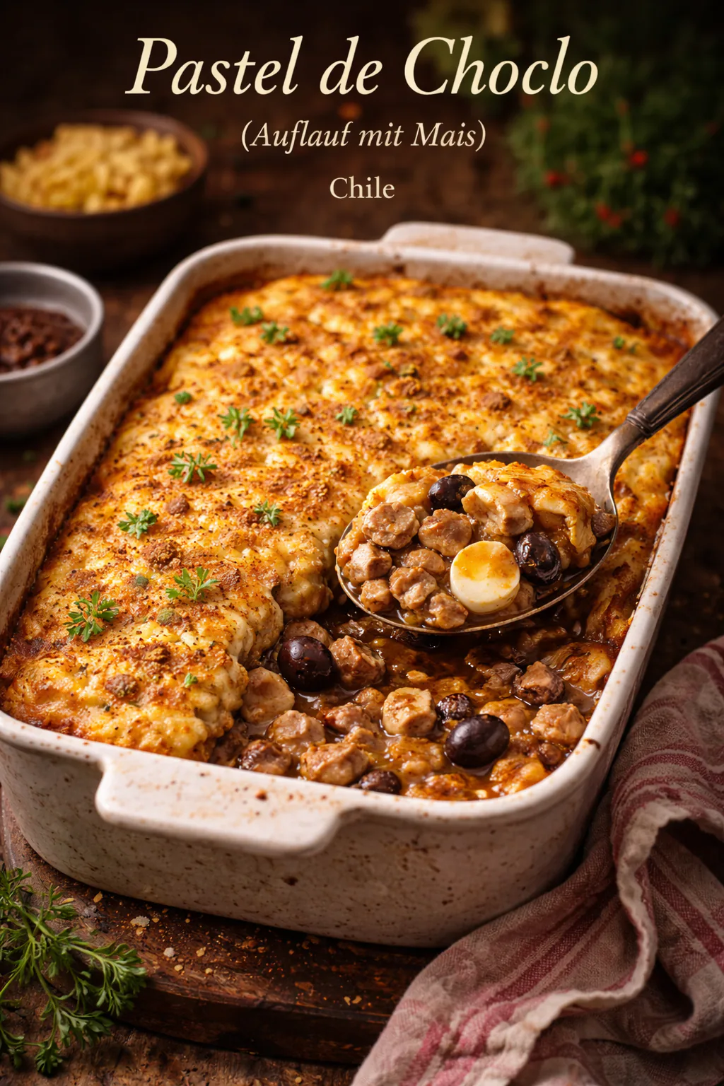 Pastel de Choclo (Auflauf mit Mais)